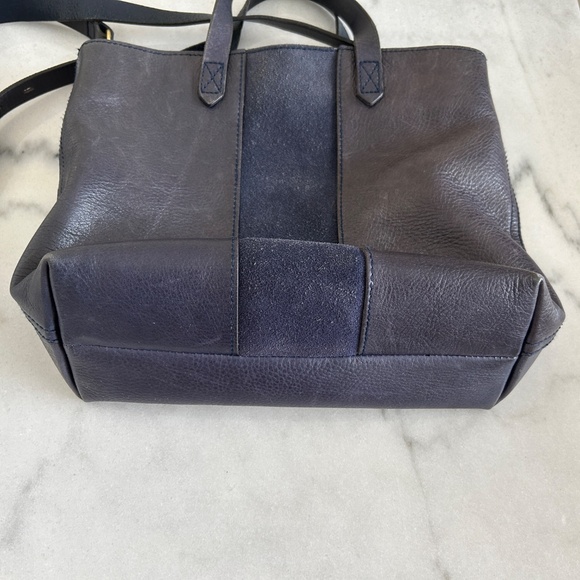 MADEWELL Small Transport Leather Crossbody Tote Purse - Picture 10 of 11